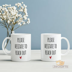 Sarcastic Workplace Mug - 'Never Hesitate to Remove Yourself' Funny Coffee Cup - Passive Aggressive Office Gift for Toxic Coworkers, Annoying Bosses - Snarky Employee Appreciation Humor