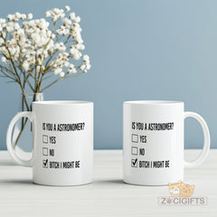 Astronomer Mug - Perfect Gift for Astronomers & Space Enthusiasts - Funny Astronomy Coffee Cup for Stargazers, Astrophysicists & NASA Fans - Celestial Themed Gift for Science Nerds