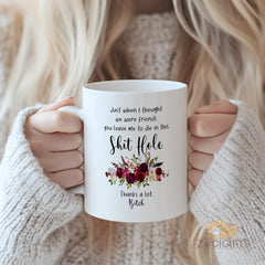 Retirement Mug - Funny Retirement Gifts for Women & Men - Best Retirement Ever Coffee Cup with Inspirational Quote - Ceramic Tea Mug for Retirees, Coworkers & Bosses