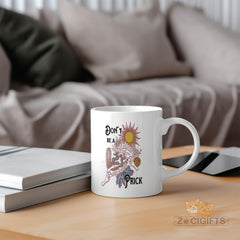 Don't Be a Prick Mug - Funny Succulent Plant Lover Gift - Sassy Cactus Coffee Cup for Gardeners - Passive Aggressive Humor Present for Plant Parents & Nature Enthusiasts