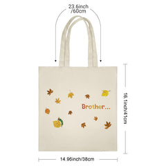 Heartfelt "I Love My Brother" Tote Bag with The Very Hungry Caterpillar - Perfect Gift for Siblings, Friends, Family & Loved Ones on Birthdays, Valentine's Day, Christmas & Holidays