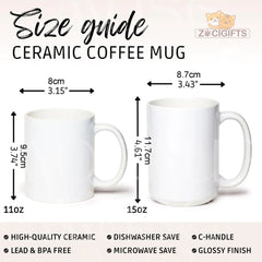 "Funny Sarcastic Giveashitometer Mug - 'Let Me Check My Giveashitometer' Humorous Coffee Cup for Sarcasm Lovers, Sassy Gift Idea for Birthdays, Christmas, Office Humor in North America & Europe"