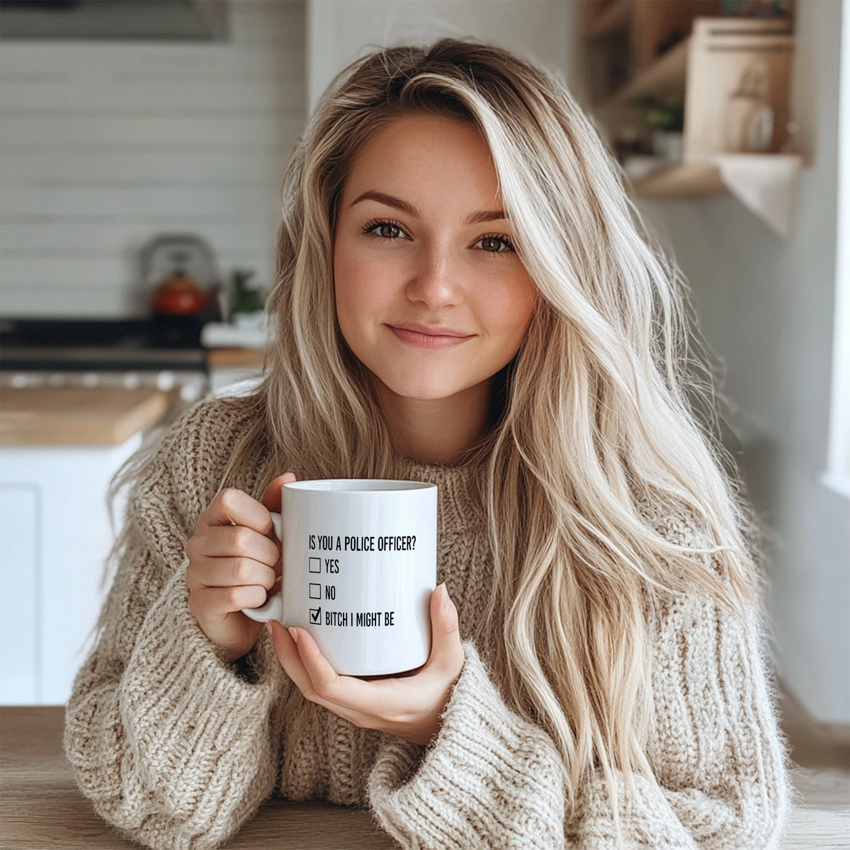 Funny Police Officer Coffee Mug – Gift for Cops, Law Enforcement, Police Academy Graduation, Retirement or Appreciation Present for Men & Women