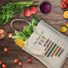 "The Power of YET" Inspirational Tote Bag - Growth Mindset Motivational Gift for Students, Teachers, Graduates, Friends - Perfect Positive Affirmation Present for Birthday, Christmas, Graduation, Promotion