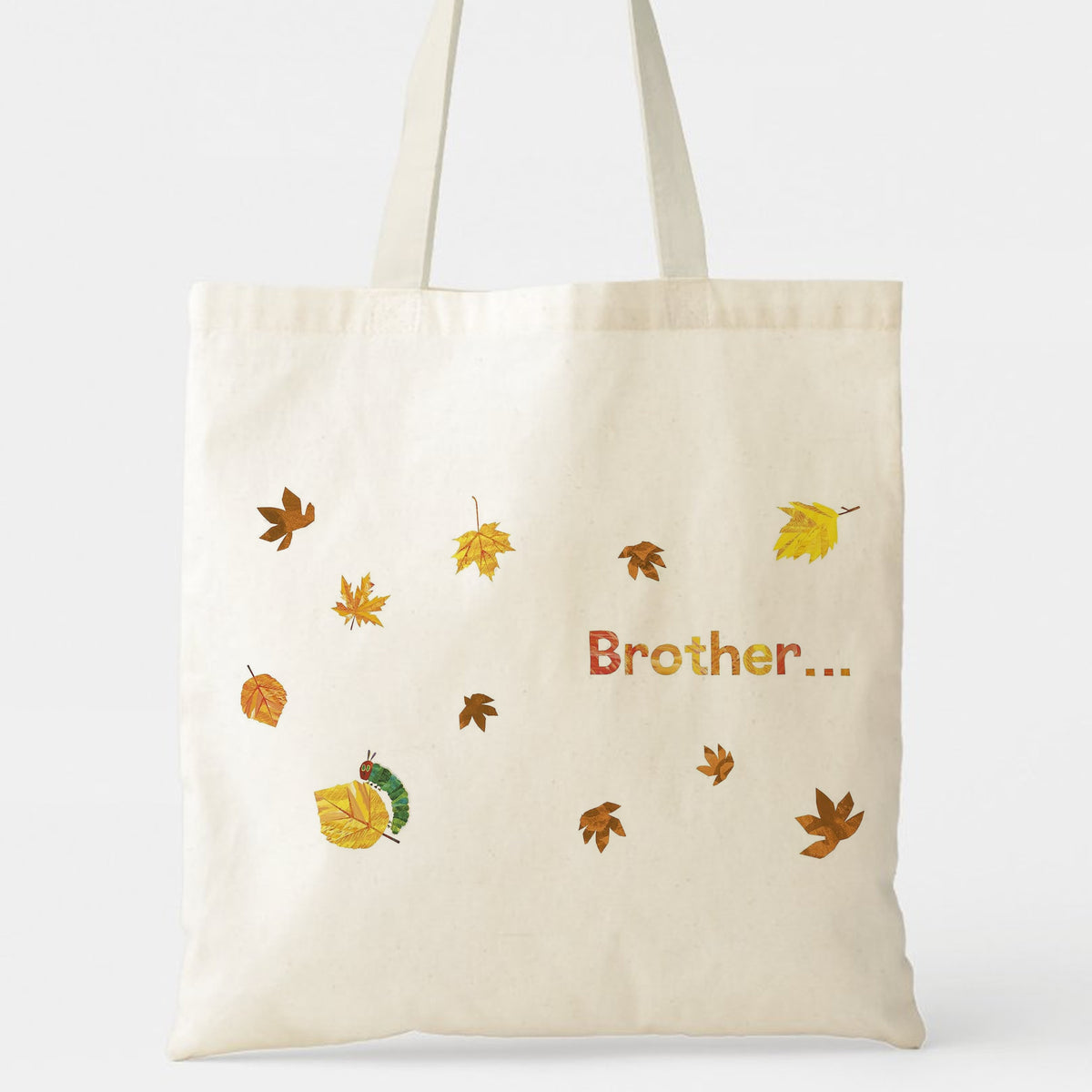 Heartfelt "I Love My Brother" Tote Bag with The Very Hungry Caterpillar - Perfect Gift for Siblings, Friends, Family & Loved Ones on Birthdays, Valentine's Day, Christmas & Holidays