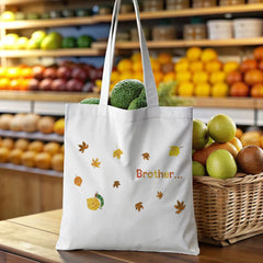 Heartfelt "I Love My Brother" Tote Bag with The Very Hungry Caterpillar - Perfect Gift for Siblings, Friends, Family & Loved Ones on Birthdays, Valentine's Day, Christmas & Holidays