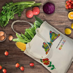 “You Make Me Feel So Special” Tote Bag with Caterpillar & Butterfly - Heartfelt Gift for Her, Him, Birthday, Valentine‘s, Mother’s Day, Christmas & Thank You