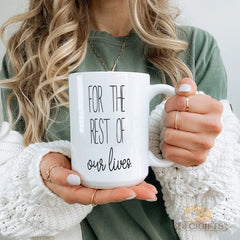 "Let's Have Coffee Together" Cozy Quote Mug - Premium White Ceramic Coffee Cup with Cute Typography, Perfect Gift for Coffee Lovers & Cozy Mornings